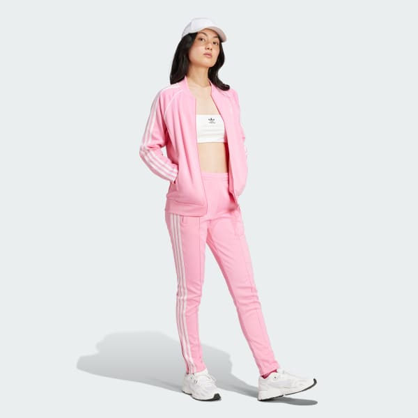 สีชมพู เสื้อแทรค Adicolor Classics SST