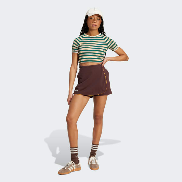 Brown '80s Skort