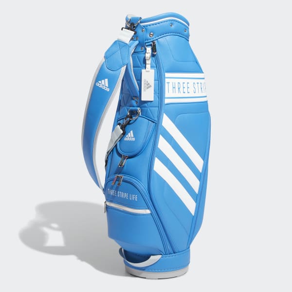 Blue 3-Stripes Golf Bag