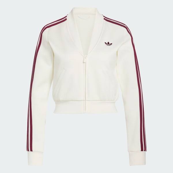 Blanc VESTE DE SURVÊTEMENT V-NECK SUPERSTAR