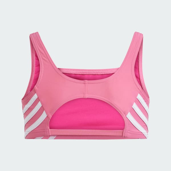 Pink 3-Stripes Bikini
