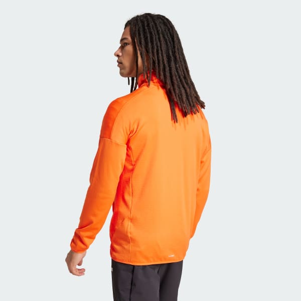 Orange Veste molleton léger Terrex Xperior Climawarm