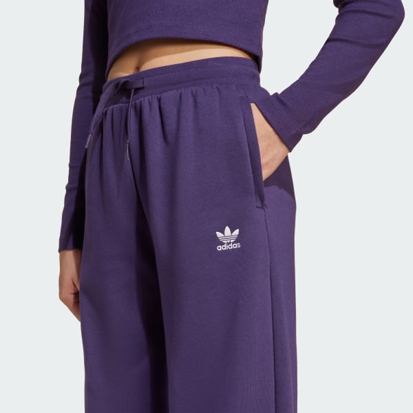 adidas Wide Leg Pants - Purple | Free Shipping with adiClub