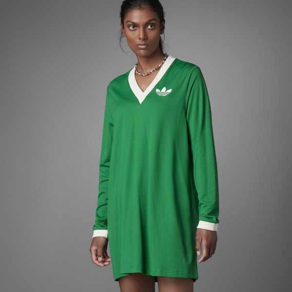 adidas - Cali Singapore Tee Adicolor Dress 70s Green | adidas