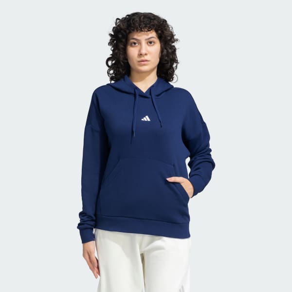 Blue Small BOS Logo FC Hooded Sweatshirt