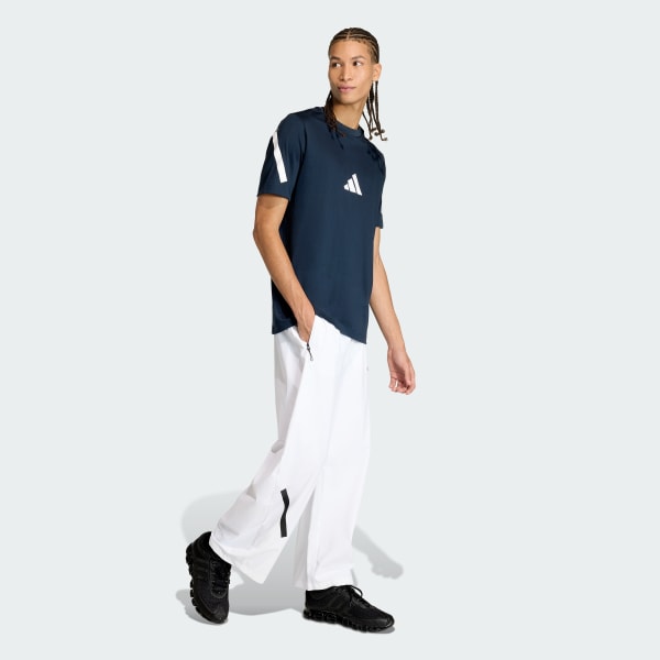 White ADIDAS Z.N.E. WOVEN PANT