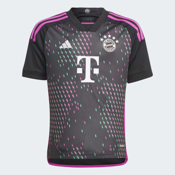 Svart FC Bayern 23/24 Bortetrøye, barn
