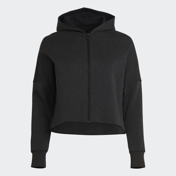 Svart Mission Victory Slim Fit Full-Zip Hoodie (Plus Size) MMV82