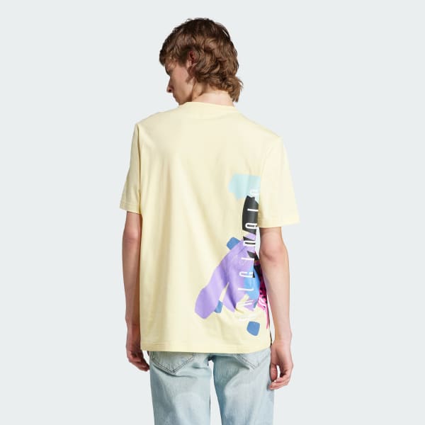 Amarillo Polo Retro Estampado