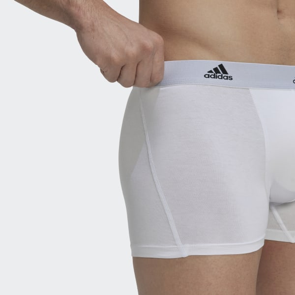 bílá Boxerky Active Flex Cotton HPM99