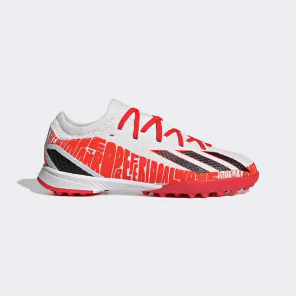 Blanco Botines X Speedportal Messi.3 Pasto Sintético