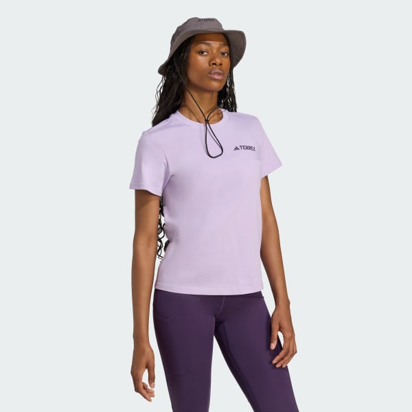 Violeta Camiseta Terrex Graphic