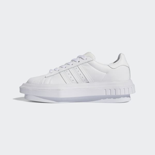 Adidas Beyonce Superstar Platform Shoes White Adidas Australia