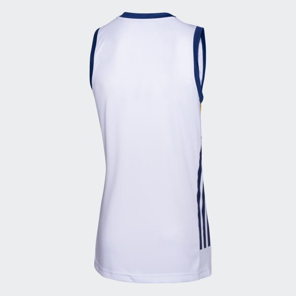 Blanco Camiseta de Básquet suplente de Boca Juniors JKA35