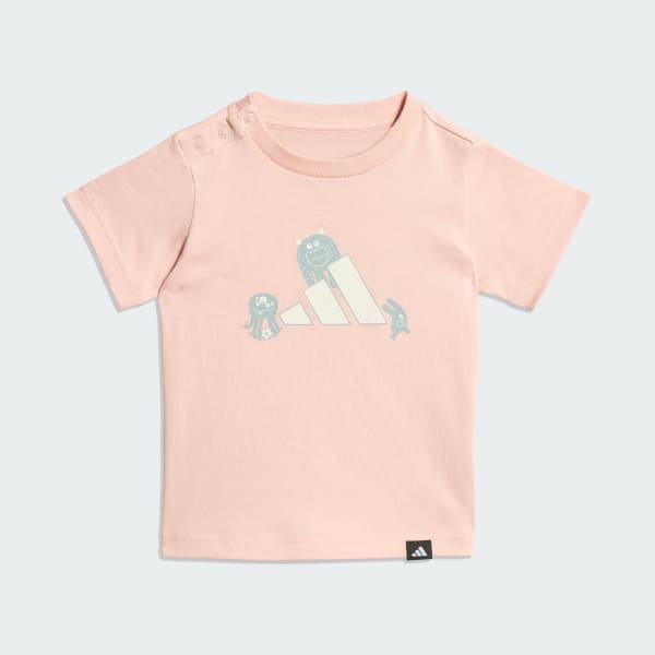 Pembe TIRO_NSTER GRAPHIC BEBEK TİŞÖRTÜ