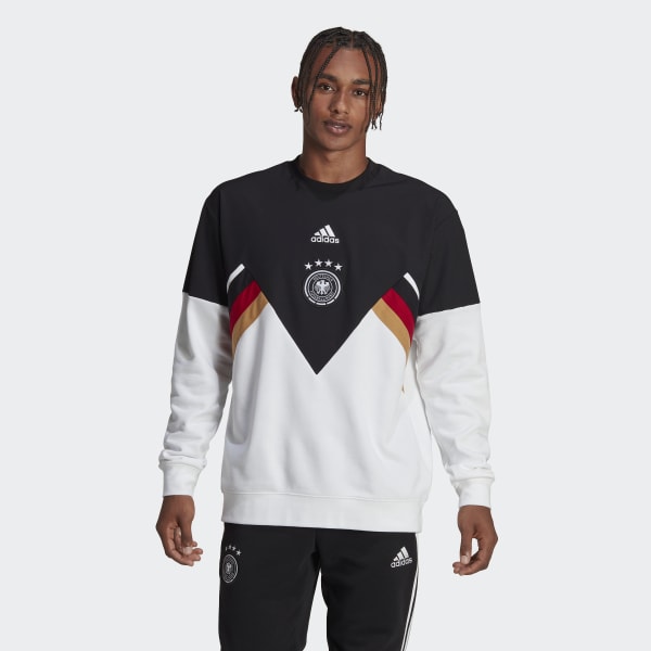 Black Germany Icon Crew Sweatshirt VL555