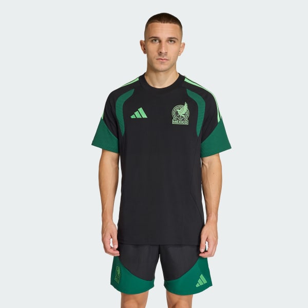 adidas Mexico 26 Tiro Sweat Tee - Black | Free Shipping with adiClub