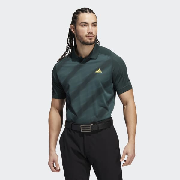 Swipe Pålidelig Bestået adidas Statement Print Golf Polo Shirt - Green | adidas Australia
