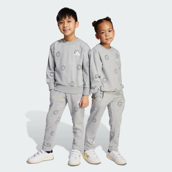 Cinzento adidas X Smileyworld Summerset Kids