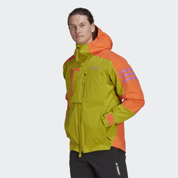 adidas TERREX XPLORIC RAIN.RDY HIKING JACKET - Green | Men's Hiking | adidas  US