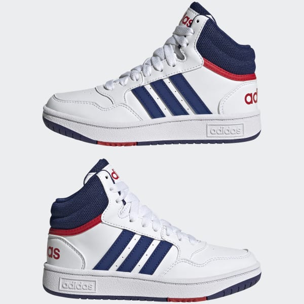 adidas Hoops Mid Schuh WeiB adidas Deutschland