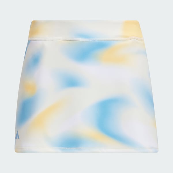 Gelb Printed Kids Skort