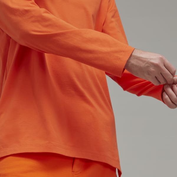 Orange Y-3 Classic Chest Logo Tee HBO65