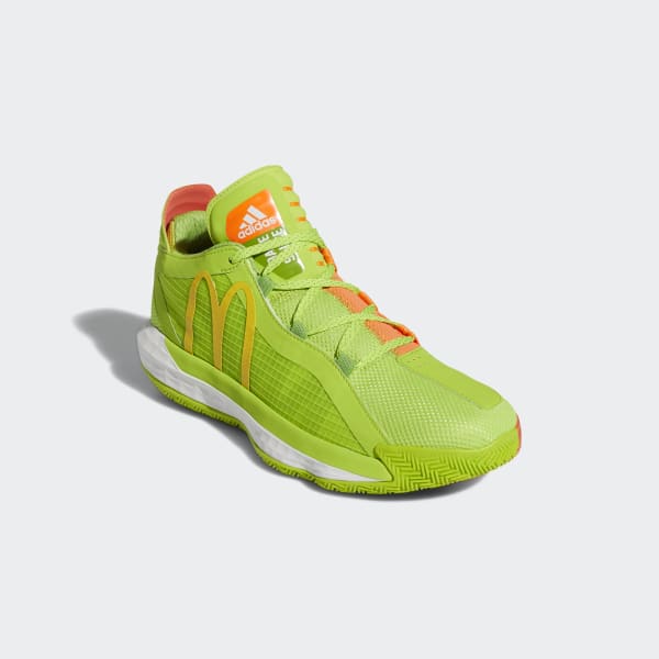 adidas green basketball shoes