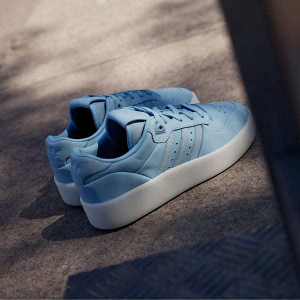 Adidas Rivalry Low Lux Shoes Women s Blue Clear Blue Ivory 8