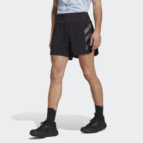 Noir Short de trail running Terrex Agravic