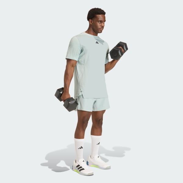 Verde T-SHIRT D4T PrimeLift 3 STRIPES