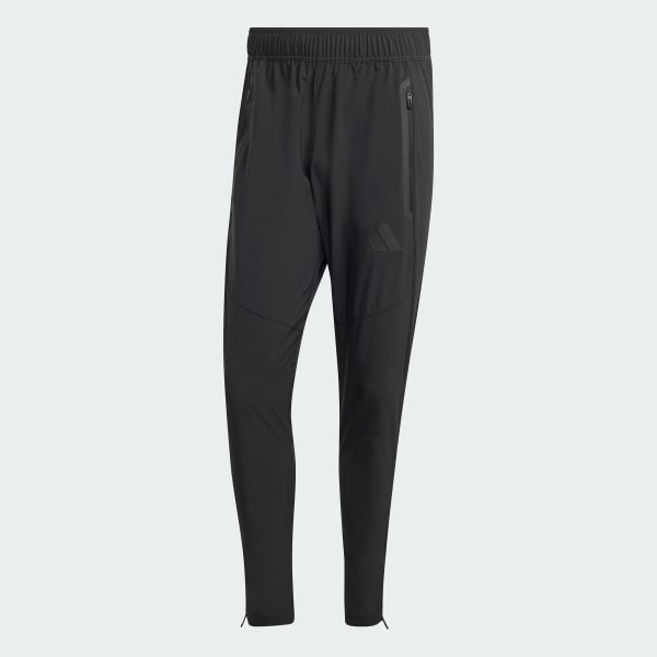 Black TIRO TRAVEL WOVEN PANTS