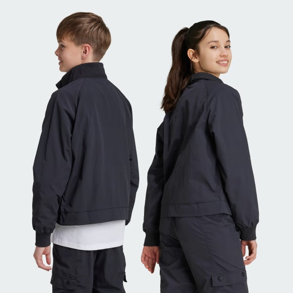 Czerń Street Jam Woven Cargo Jacket Kids