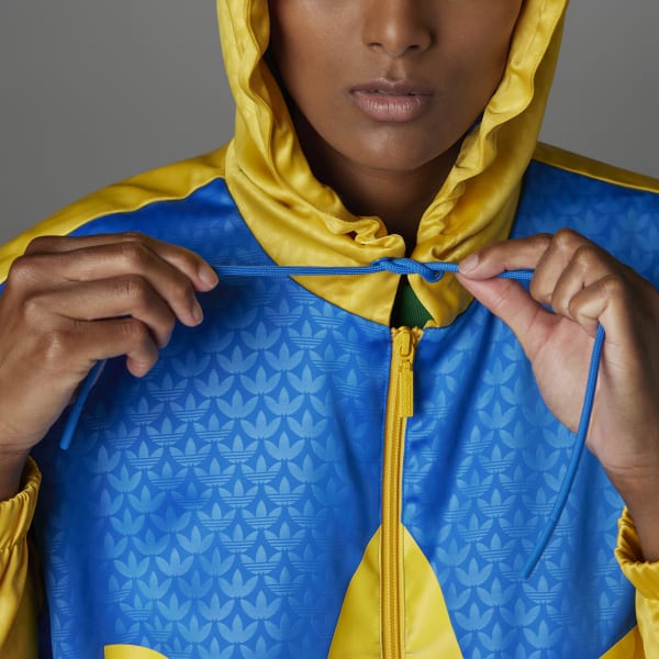 Adidas id shop colorblock windbreaker