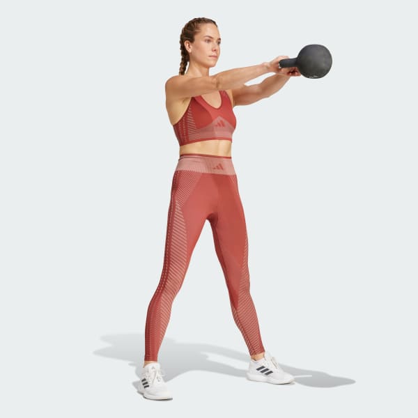 Rot AEROKNIT Training Light Support Sport-BH