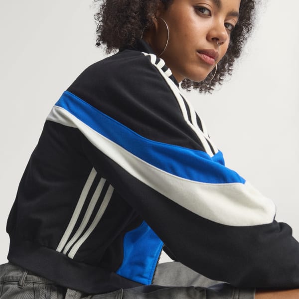 adidas Blocking Track Jacket - Black | Free Shipping with adiClub