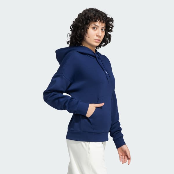 Blue Small BOS Logo FC Hooded Sweatshirt