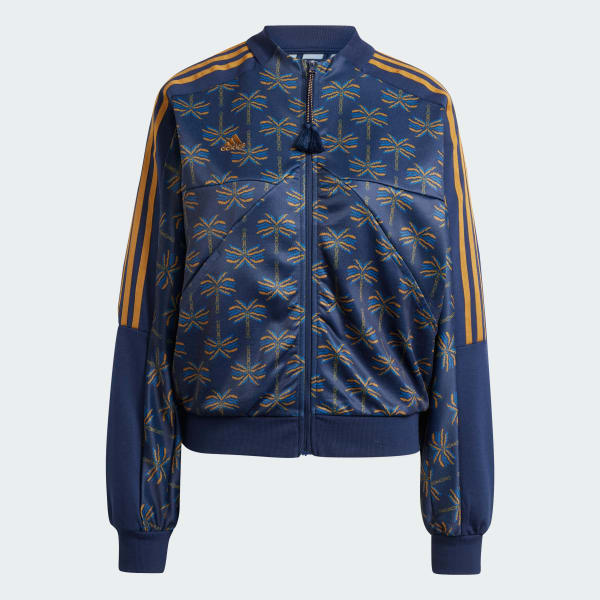 Blauw adidas x FARM Rio Tiro Trainingsjack