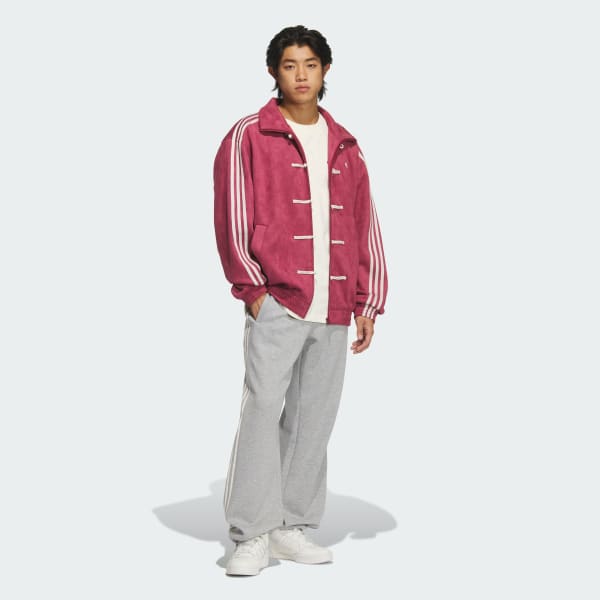 adidas New Chinese Style Track Top - Burgundy | adidas Singapore