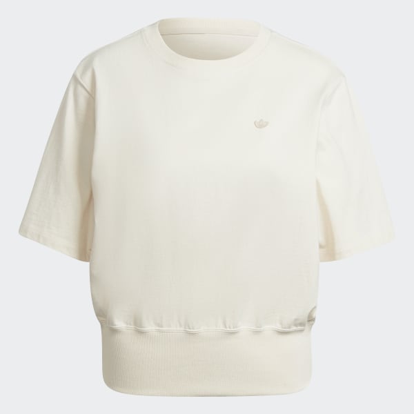 adidas Adicolor Oversize No Dye Tee White adidas India
