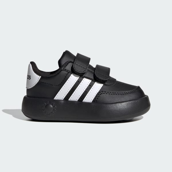 Kids black adidas top