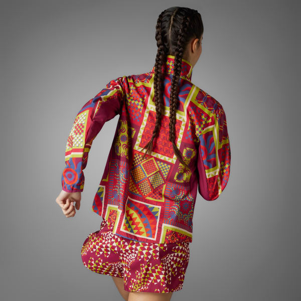 Rosa Chaqueta adizero x FARM