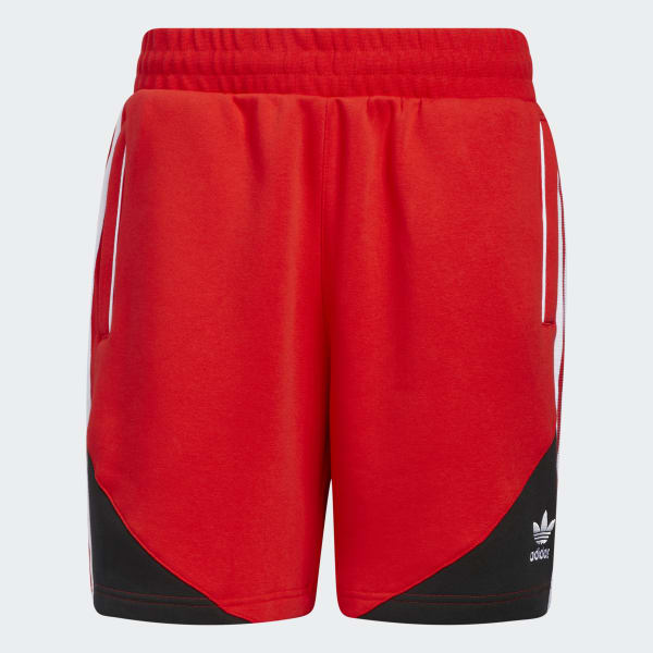 Red SST Fleece Shorts SW011