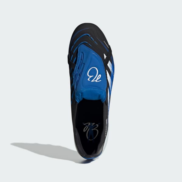 Negro Bota con lengüeta plegable Predator Elite JB césped artificial