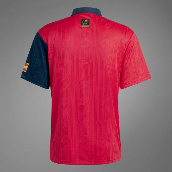 Camiseta primera equipacion Espana 1996 Rojo adidas adidas Espana