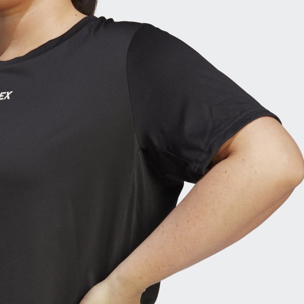 Zwart Terrex Multi T-shirt (Grote Maat)