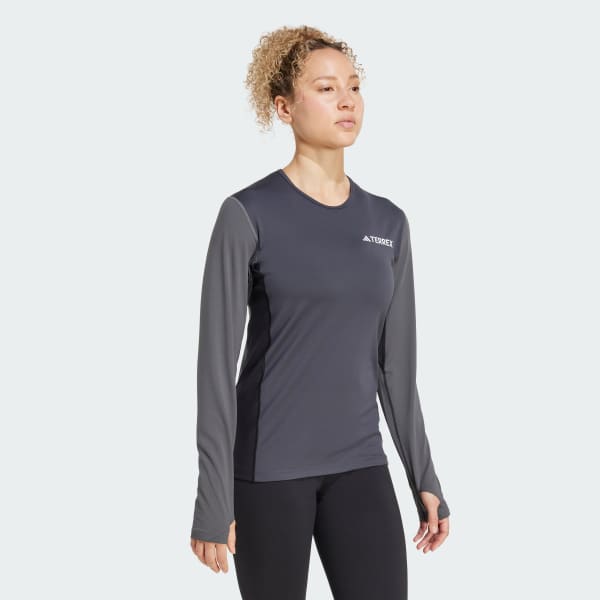 grijs Multi Synthetic Base Layer Longsleeve