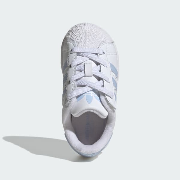 Blanco Tenis Superstar II Comfort Closure con Cordones Elásticos