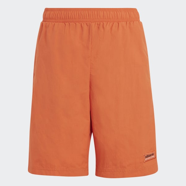 Short adidas laranja best sale