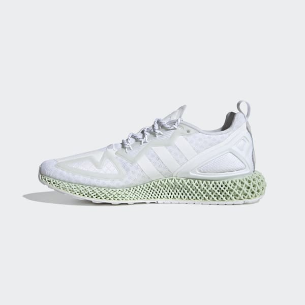 White ZX 2K 4D Shoes KYU20